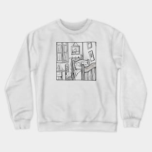 Van Gogh room Crewneck Sweatshirt